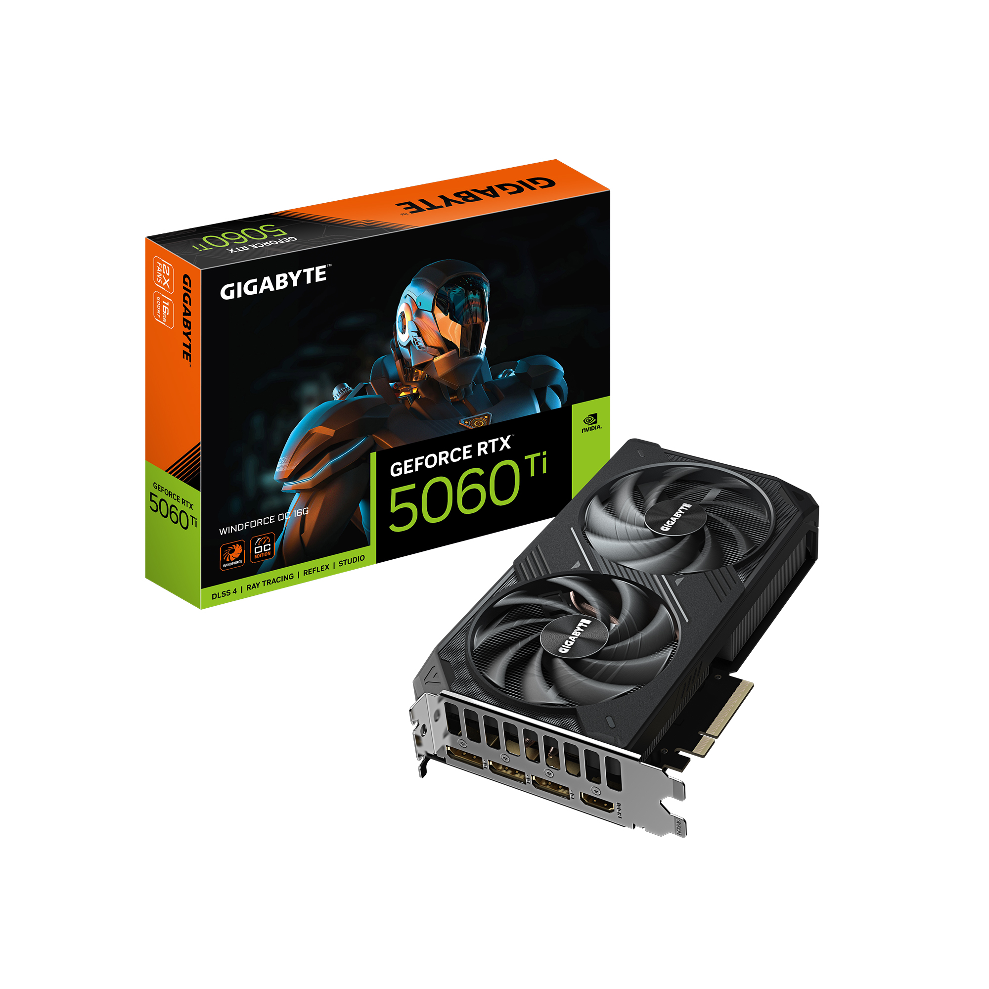 GIGABYTE GV-N506TWF2OC-16GD GDDR7 Double Fans