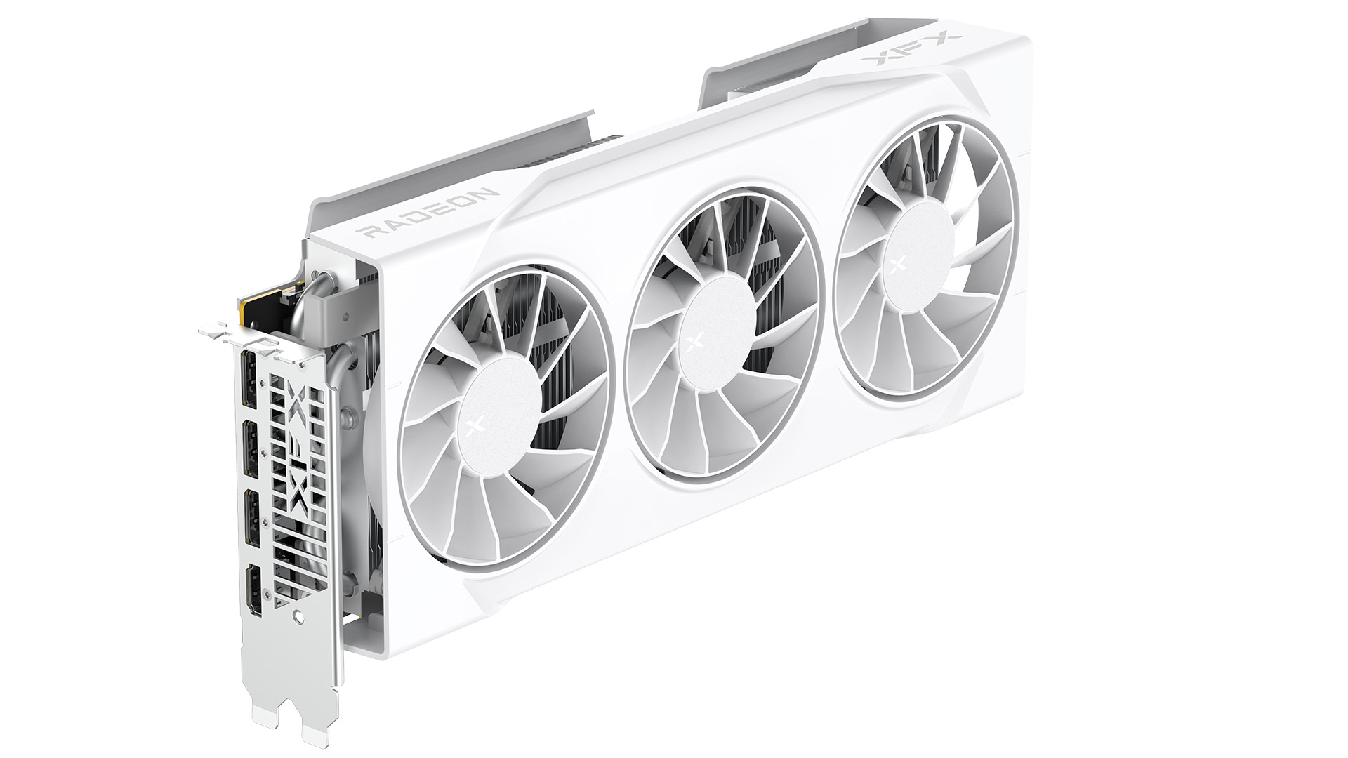 XFX Swift AMD Radeon RX 9070 GRE White Triple Fan 12GB GDDR6