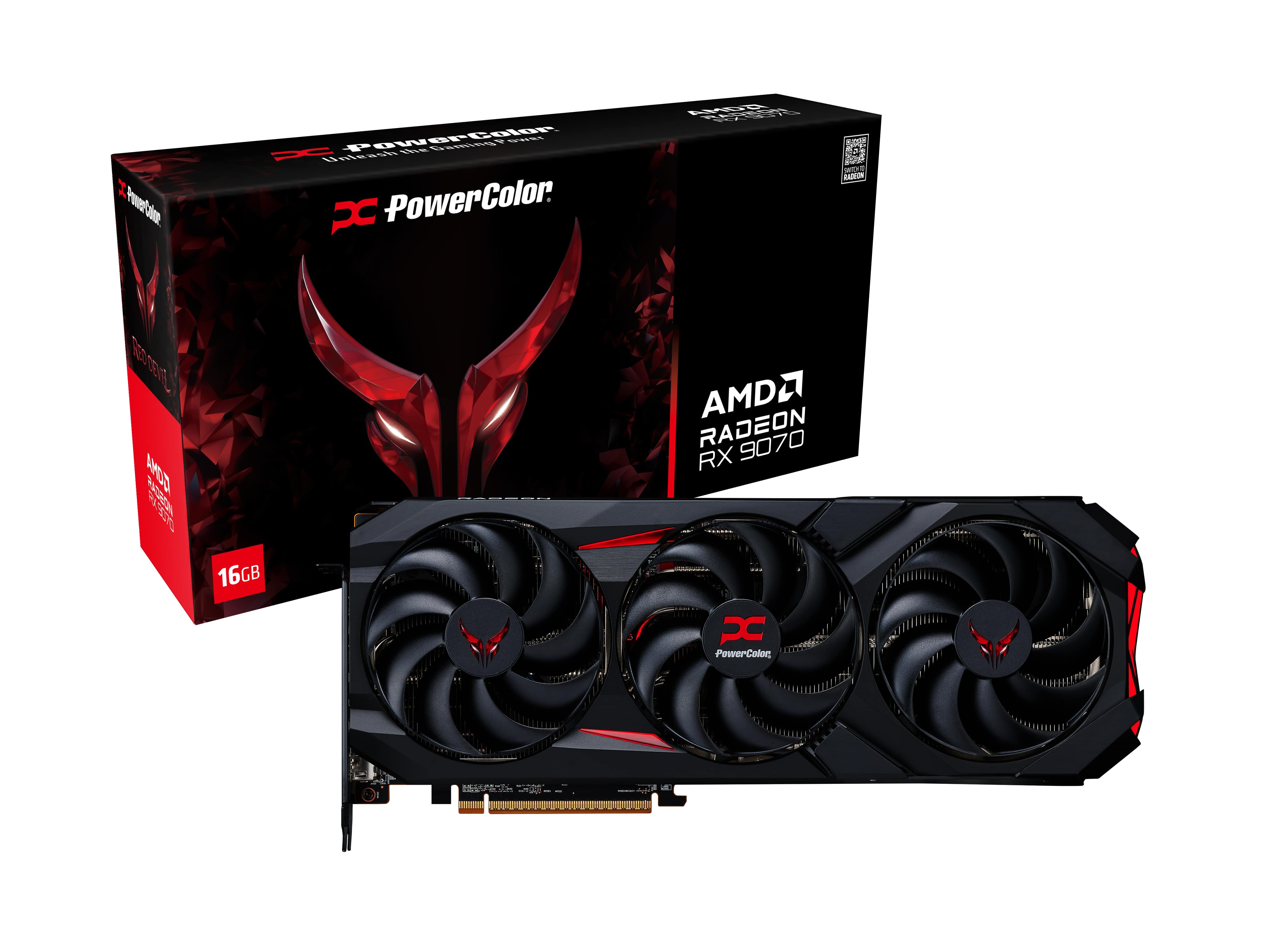 PowerColor Red Devil AMD Radeon RX 9070 16GB