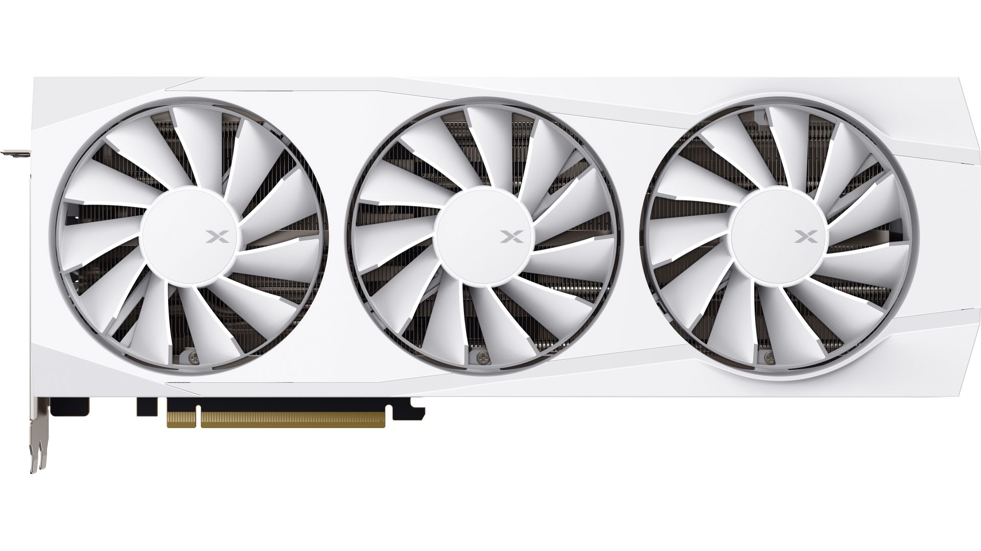 Carte graphique XFX Quicksilver AMD Radeon RX 9070 XT White Magnetic Air Edition avec 16 Go de GDDR6