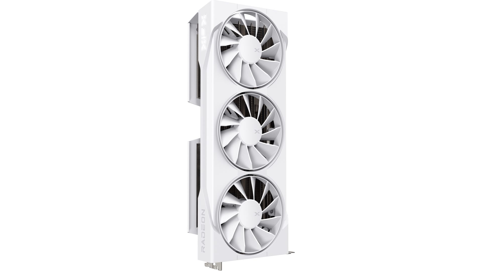 XFX Swift AMD Radeon RX 9070 XT White Triple Fan Gaming Edition avec 16 Go GDDR6