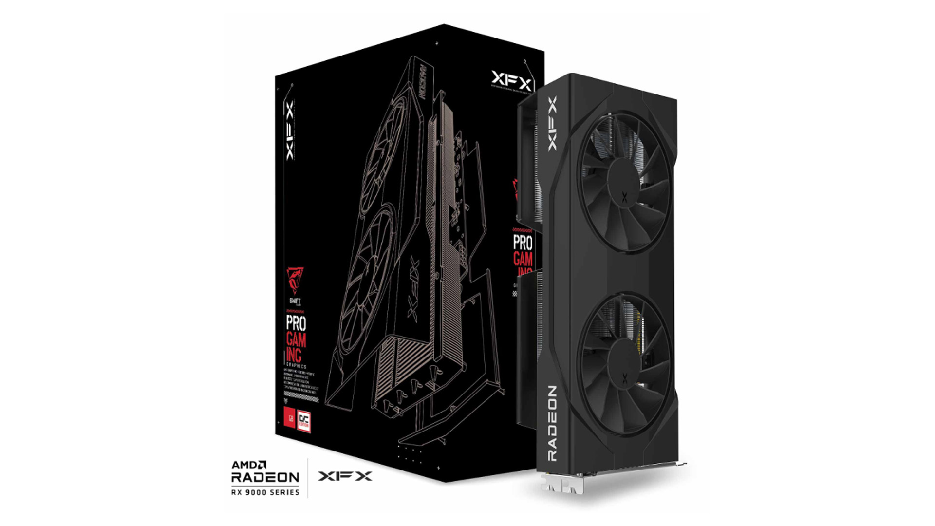 XFX SWIFT AMD Radeon RX 9060 XT OC Gaming Edition 16GB(Open Box)