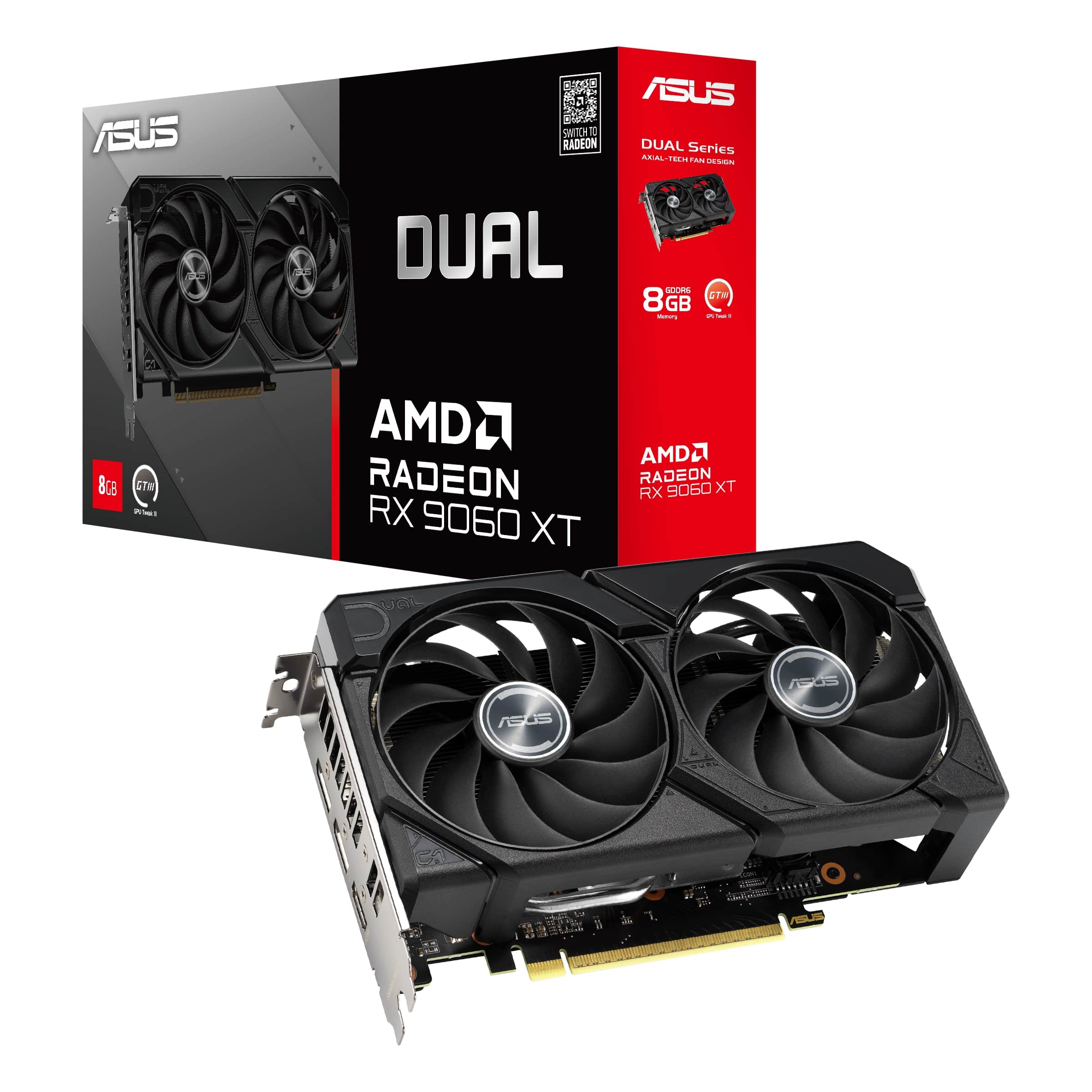 ASUS Dual Radeon RX 9060 XT 8GB GDDR6 Graphics Card - Canada