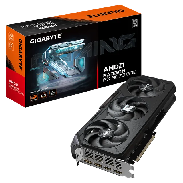 GIGABYTE Radeon RX 9070 GRE GAMING OC GDDR6