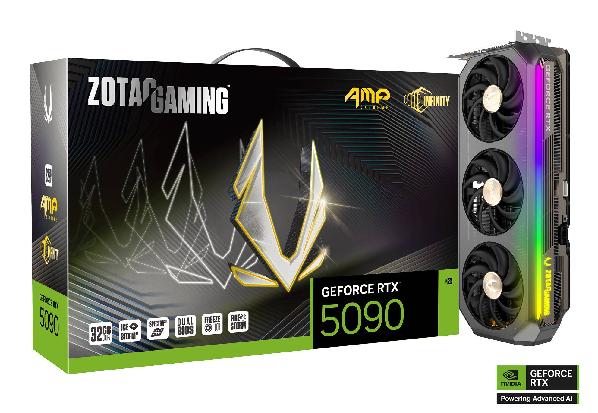 ZOTAC ZOTAC GAMING GeForce RTX 5090 AMP Extreme INFINITY 3 Triple Fans