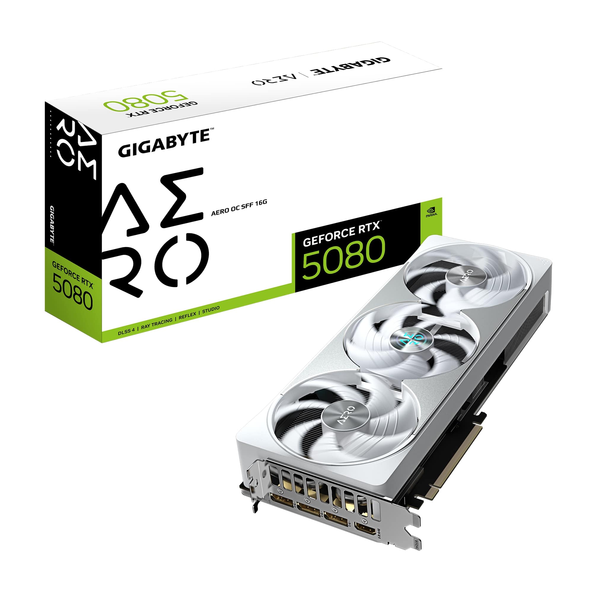 GIGABYTE GeForce RTX 5080 AERO OC SFF 16G Graphics Card