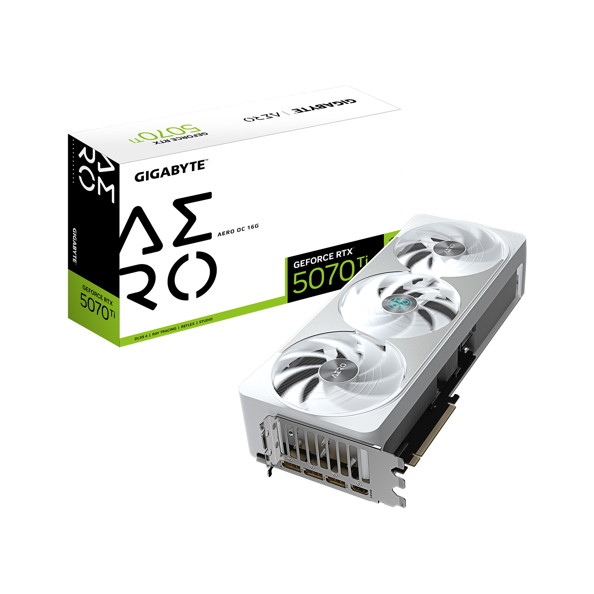 GIGABYTE GeForce RTX 5070 Ti AERO OC 16G  Graphics Card