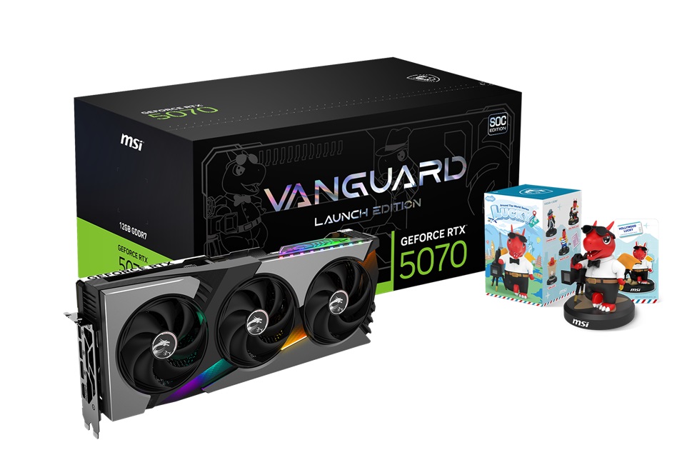 MSI GeForce RTX 5070 12G VANGUARD SOC LAUNCH EDITION - Canada