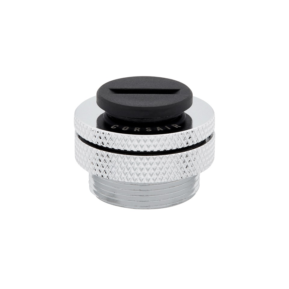 CORSAIR Fitting (adapter),XF Adapter (Fill port; chrome)(Open Box)