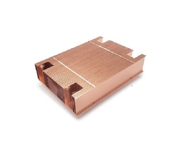 Dynatron FN A46 1U passive heatsink Copper Fin for Socket AM4 AM5 Brown box