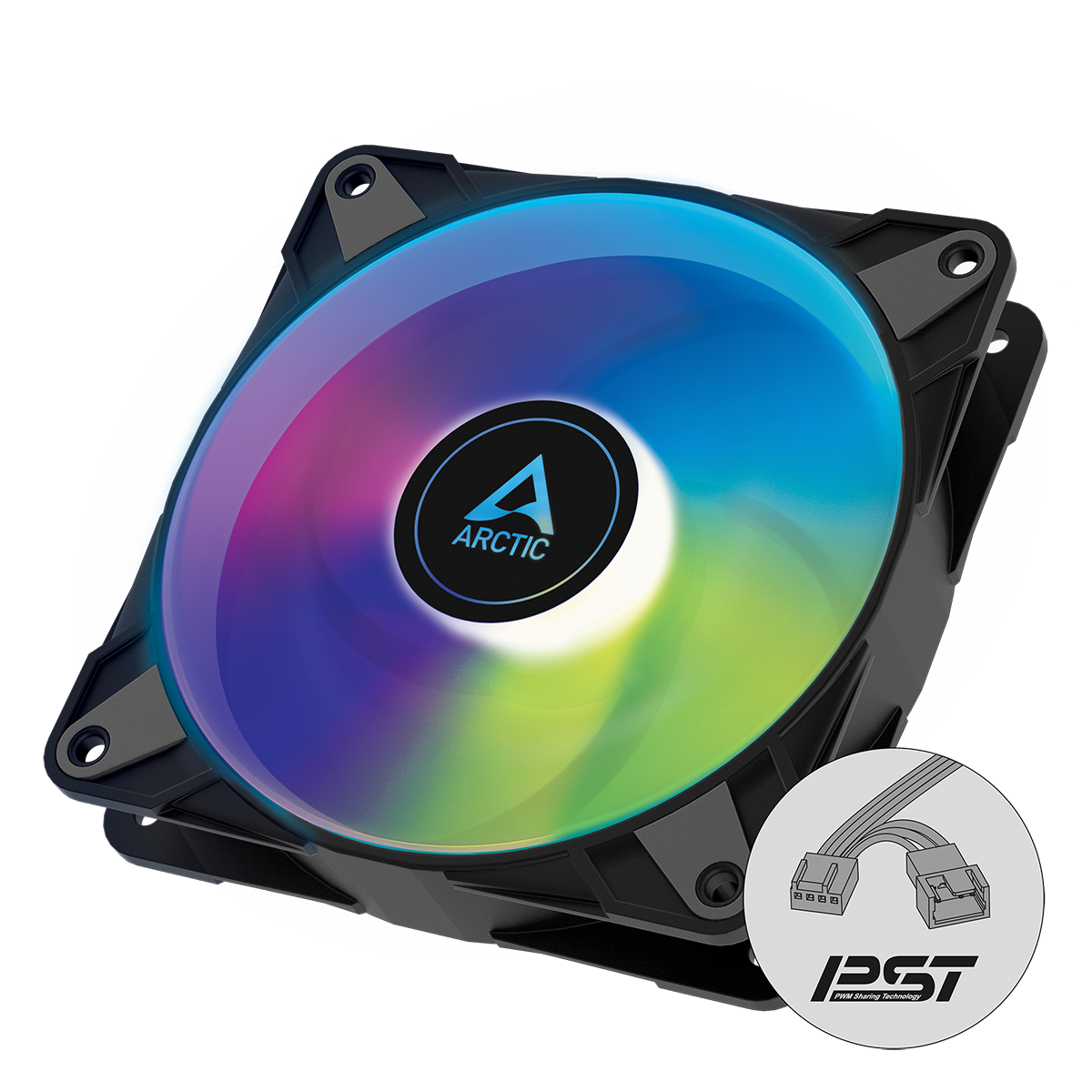 ARCTIC COOLING ACFAN00231A 120mm Case Fan Black