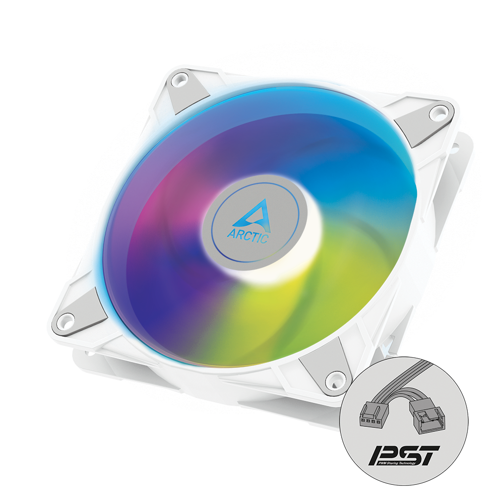ARCTIC COOLING ACFAN00254A 120mm Case Fan White