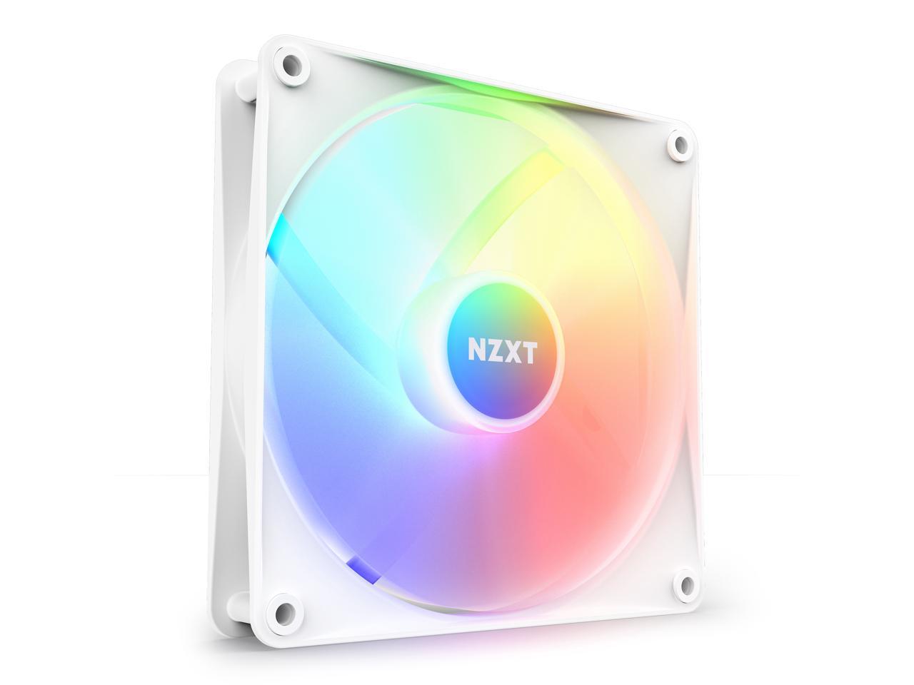 NZXT F140 RGB Core Ventilateur de boîtier, Blanc