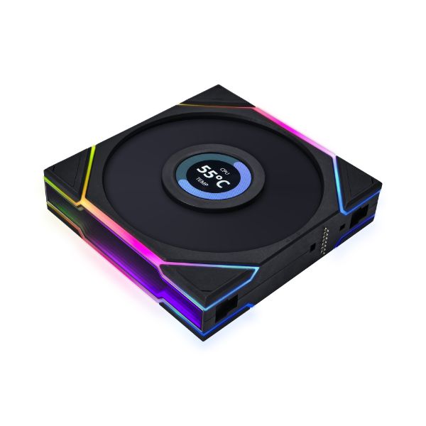 LIAN LI Uni Fan TLLCD120 Black, Single Pack(Open Box)