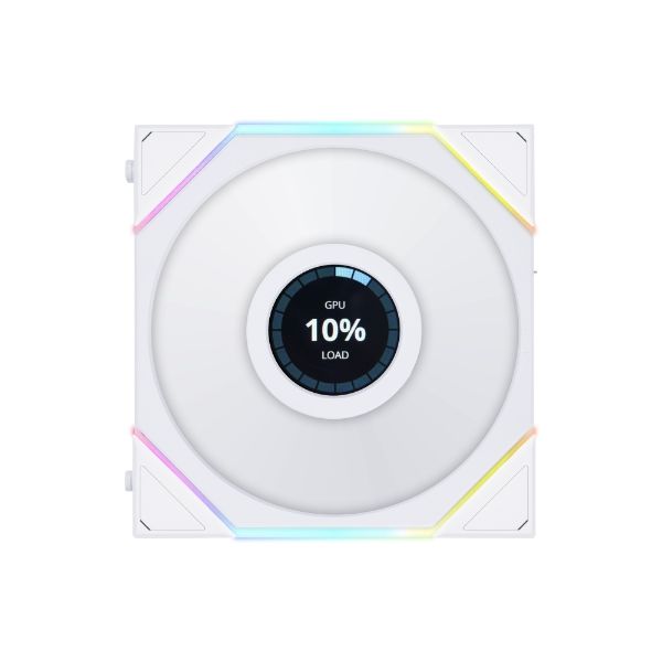 LIAN LI Uni Fan TLLCD120 Reverse White, Single Pack