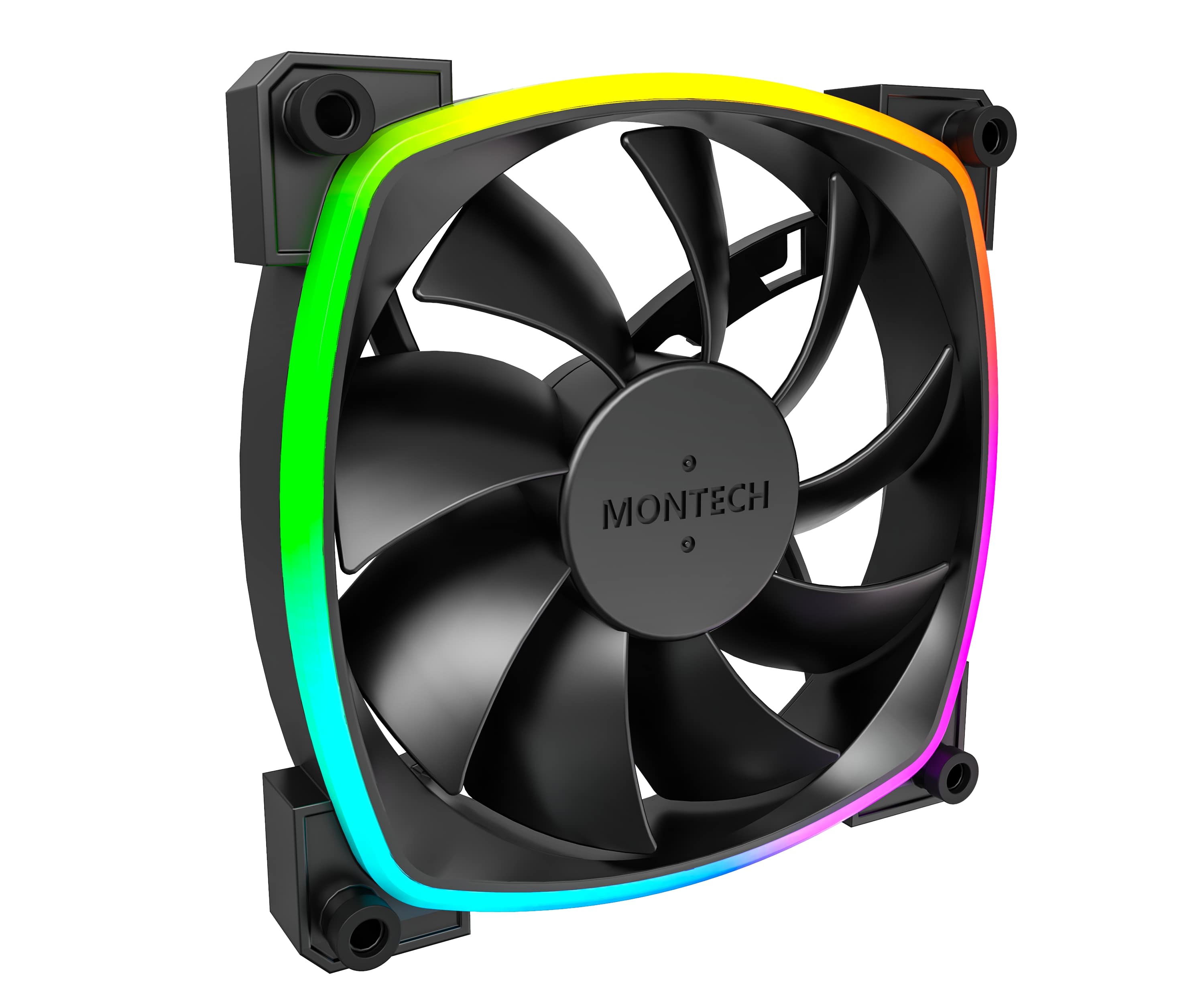 Montech AX 120 PWM Case Fan, Black(Open Box)