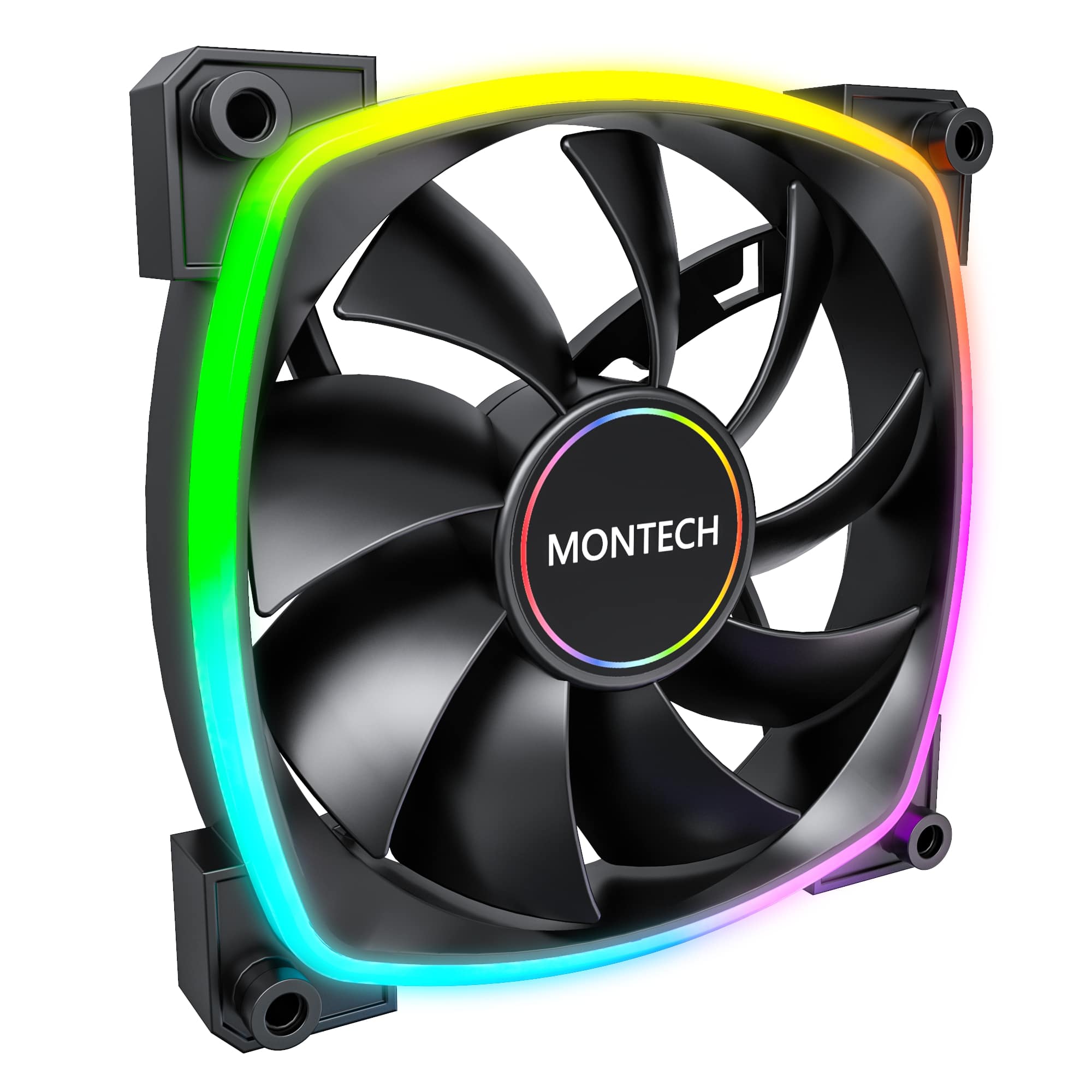 Montech AX 140 PWM Case Fan, Black