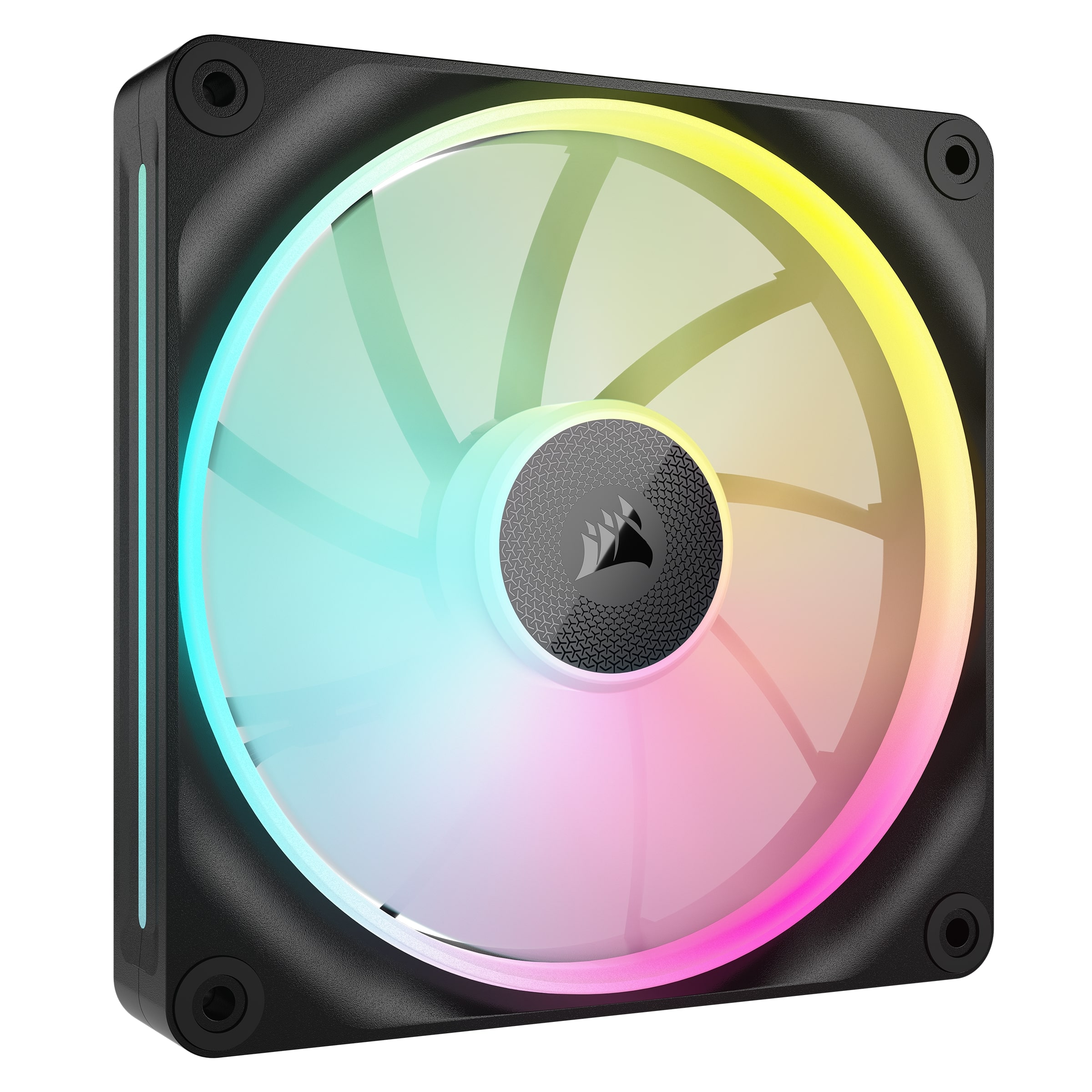 CORSAIR iCUE LINK LX140 RGB Extension de ventilateur PWM 140 mm, noir