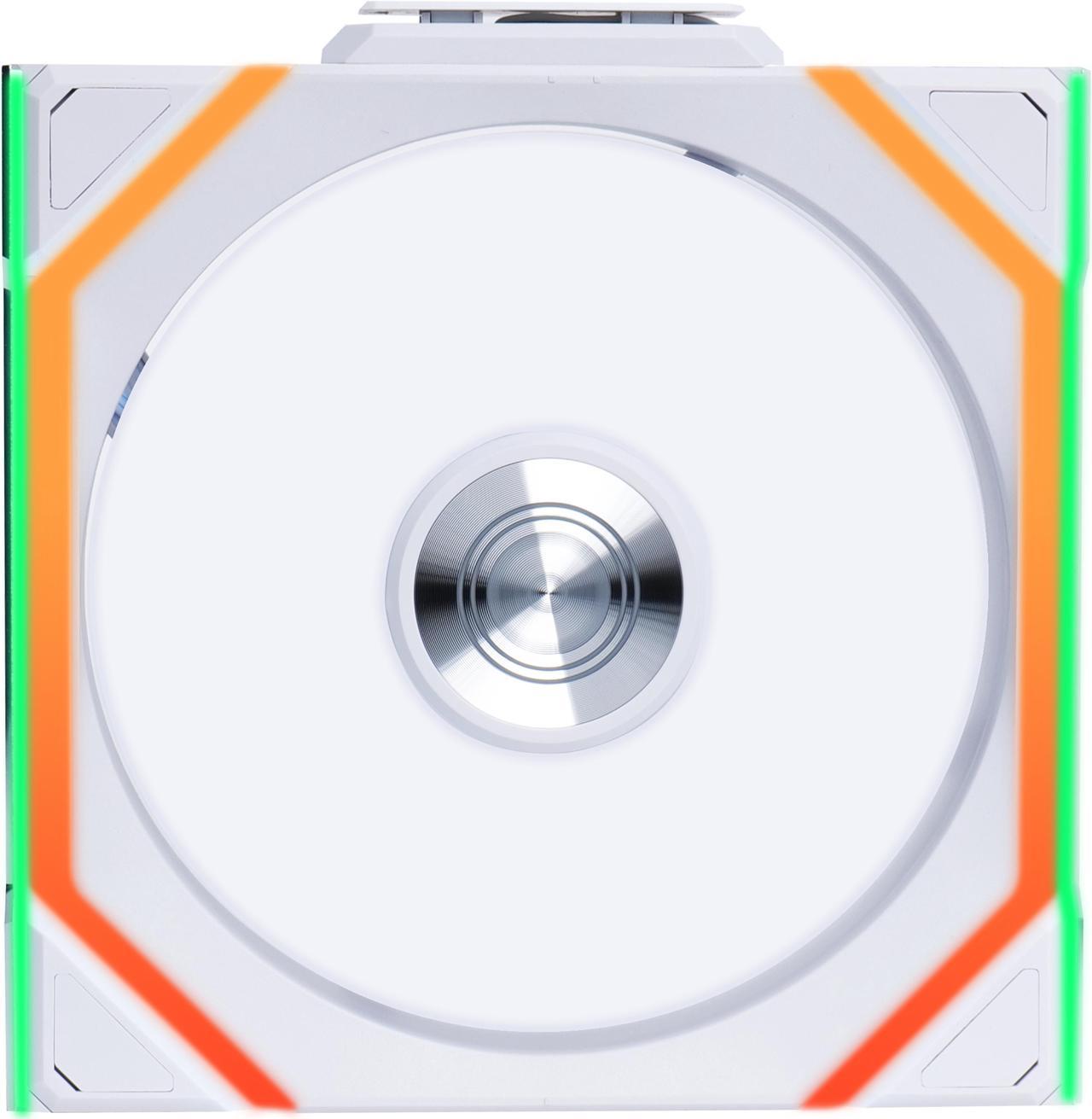 Lian Li UNI FAN SL 120 Wireless RGB 120mm Reverse Blade Fan, White