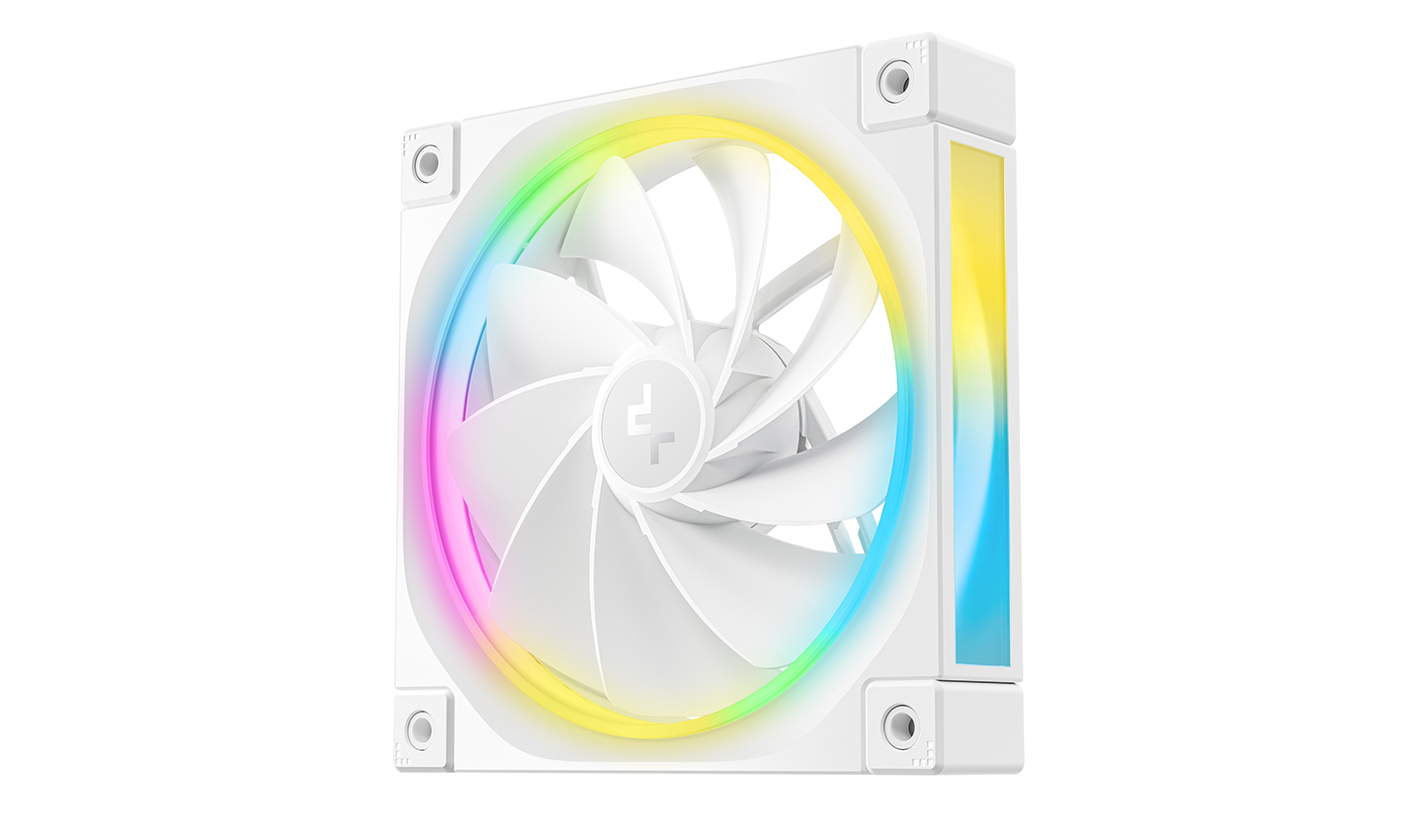 DeepCool FL12R WH, 120mm High-Performance ARGB Gen 2 Fans, White, Rev(Open Box)