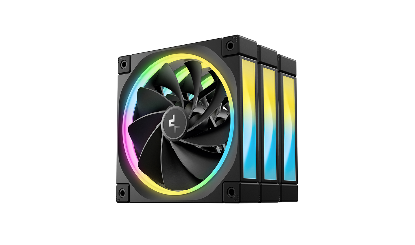 DeepCool FL12R 3IN1, 120mm High-Performance ARGB Gen 2 Fans, Black, R