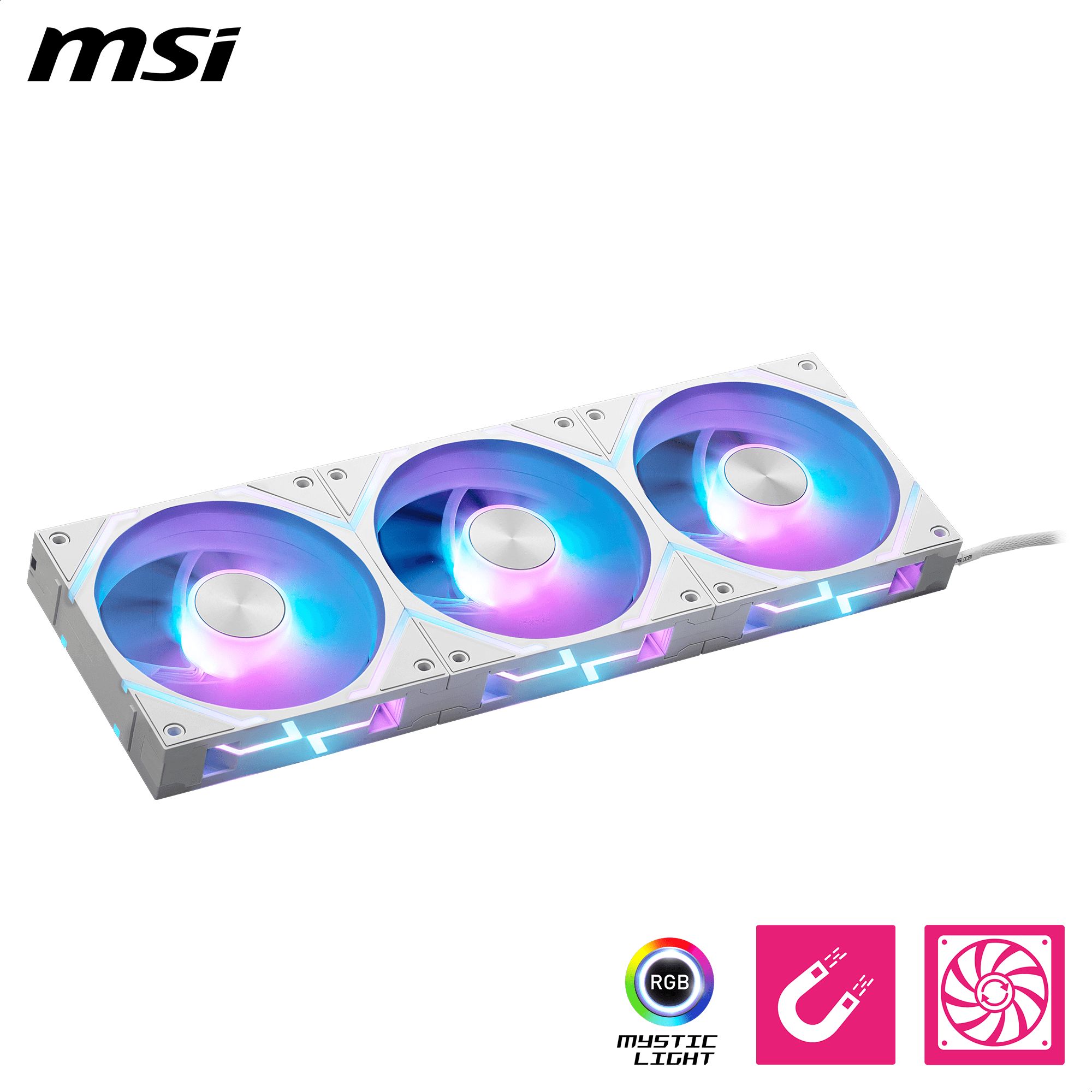 MSI MPG EZ120R ARGB BLANC-3W