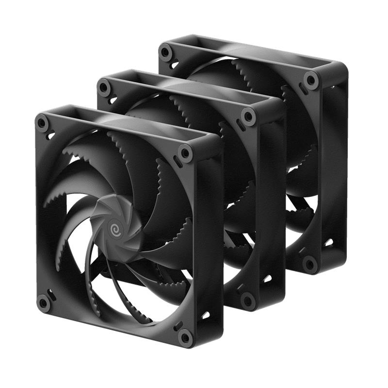 HAVN H14 140mm Case Fan 3-Pack Black