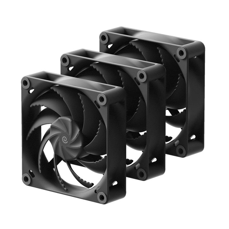 HAVN H12 120mm Case Fan 3-Pack Black