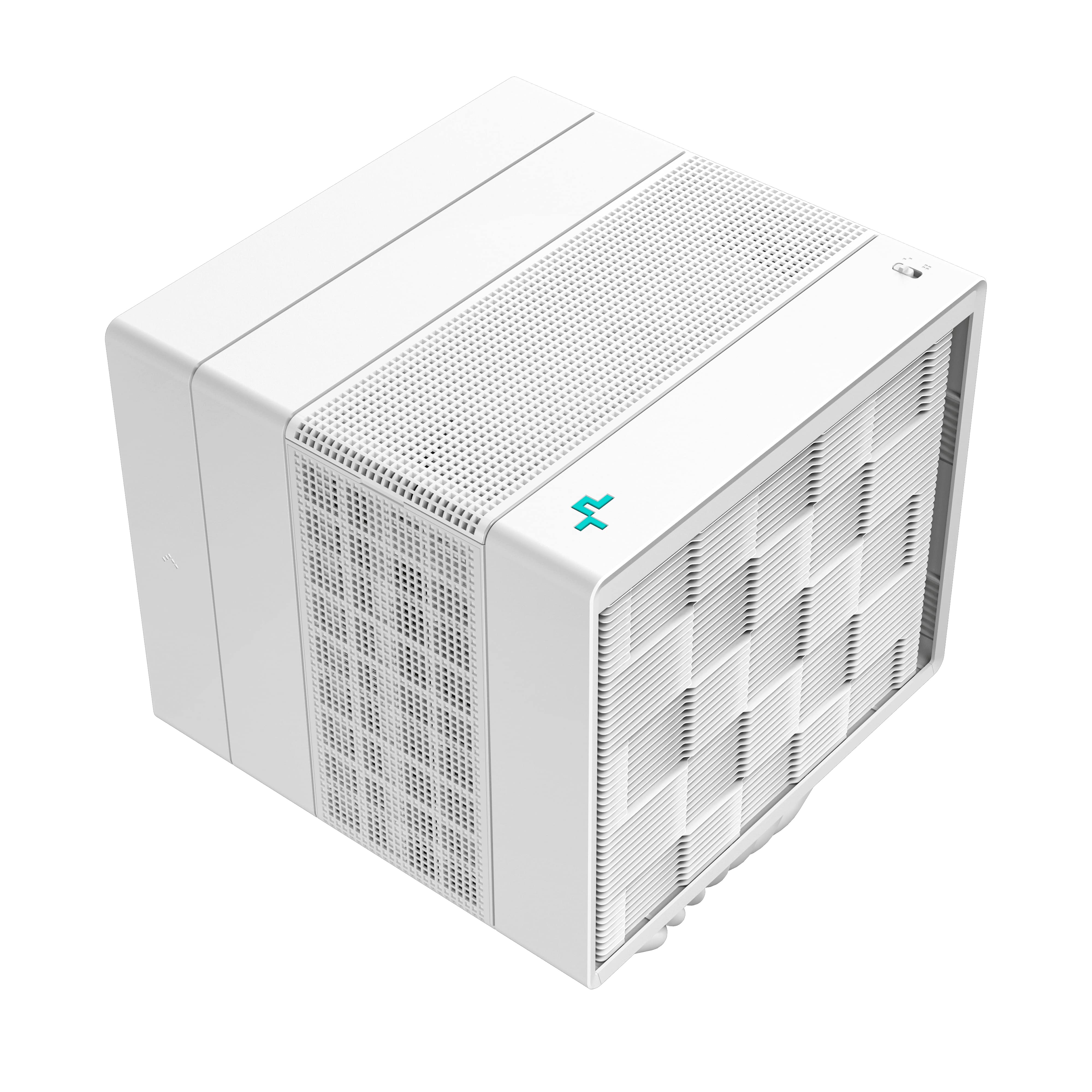 DeepCool ASSASSIN IV WH Premium CPU Air Cooler, White, Dual-Tower, 12