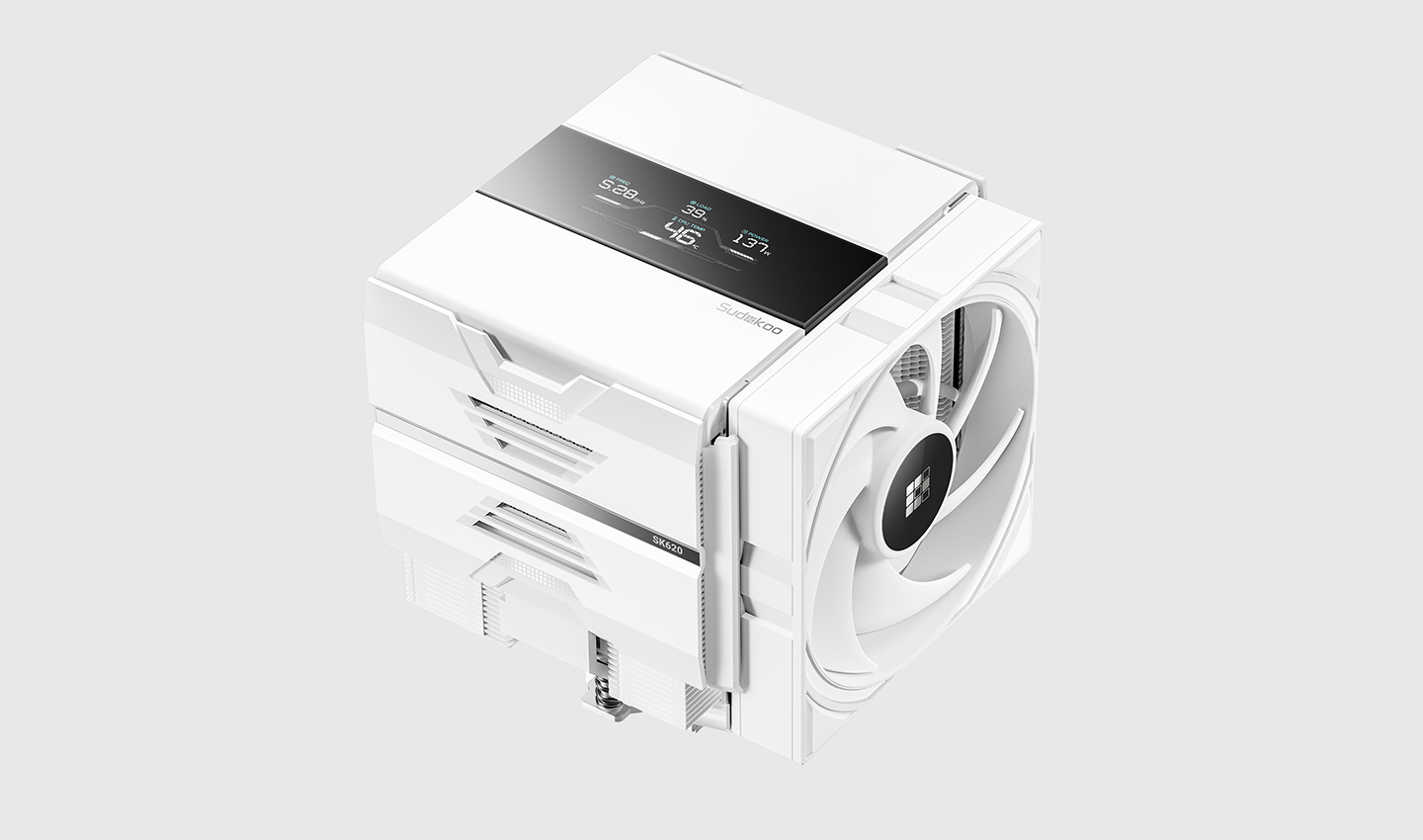 Sudokoo SK620V CPU Air Cooler White