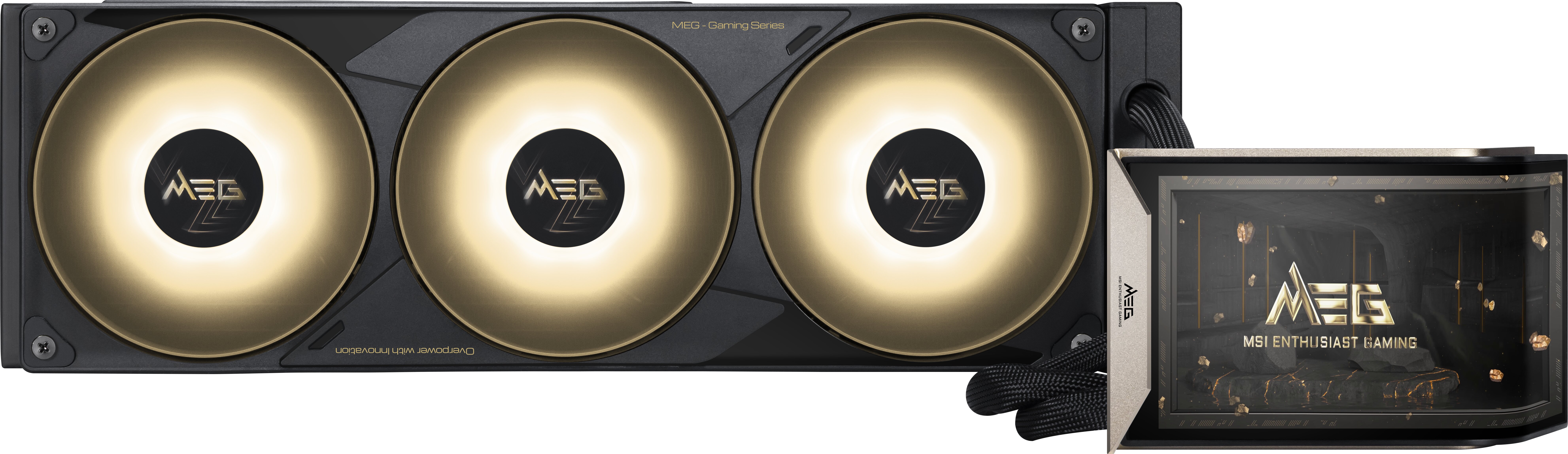 MSI MEG CORELIQUID E15 360 mm Refroidisseur liquide Noir