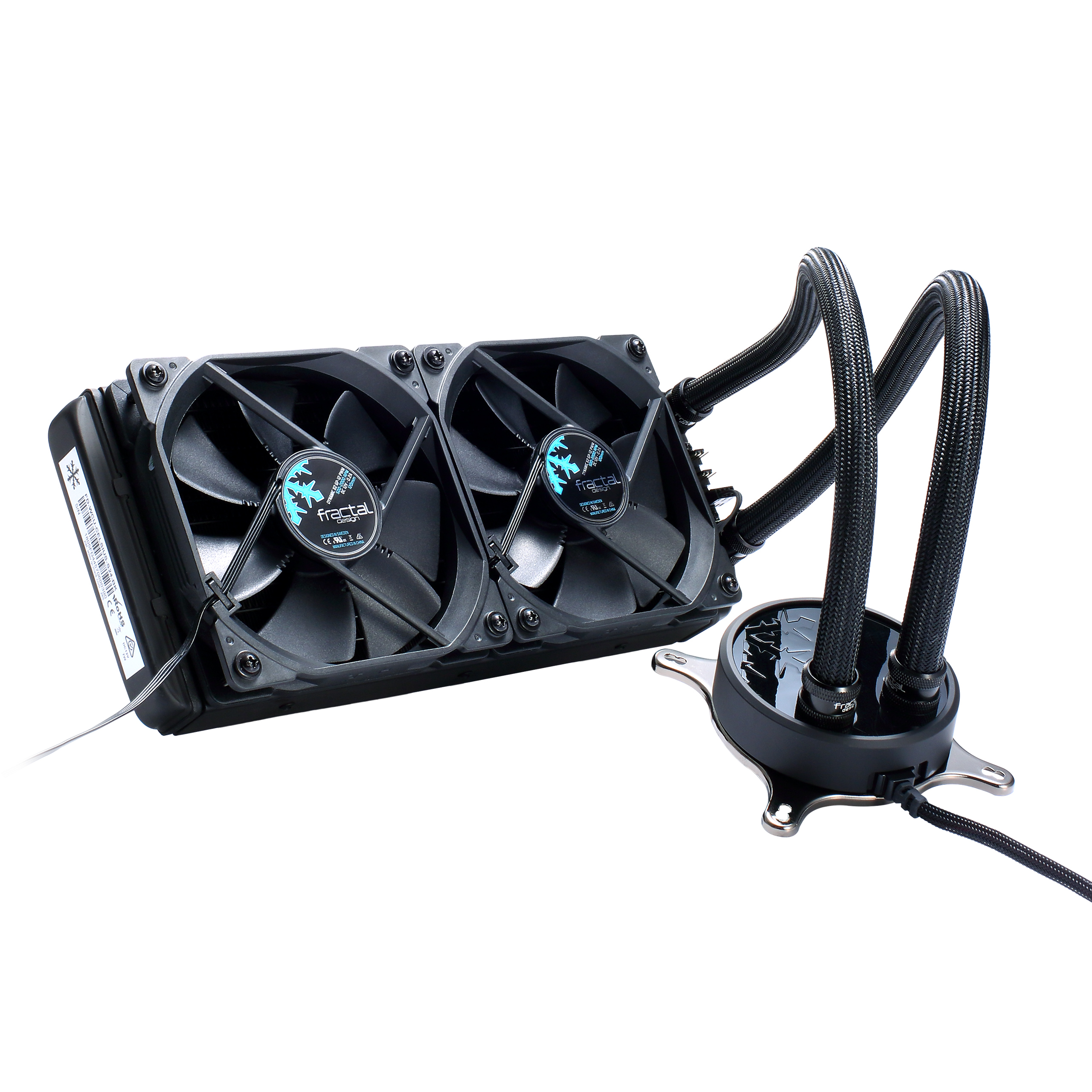 Fractal Design Celsius S24 Blackout 240mm Silent High Performance Sli(Open Box)