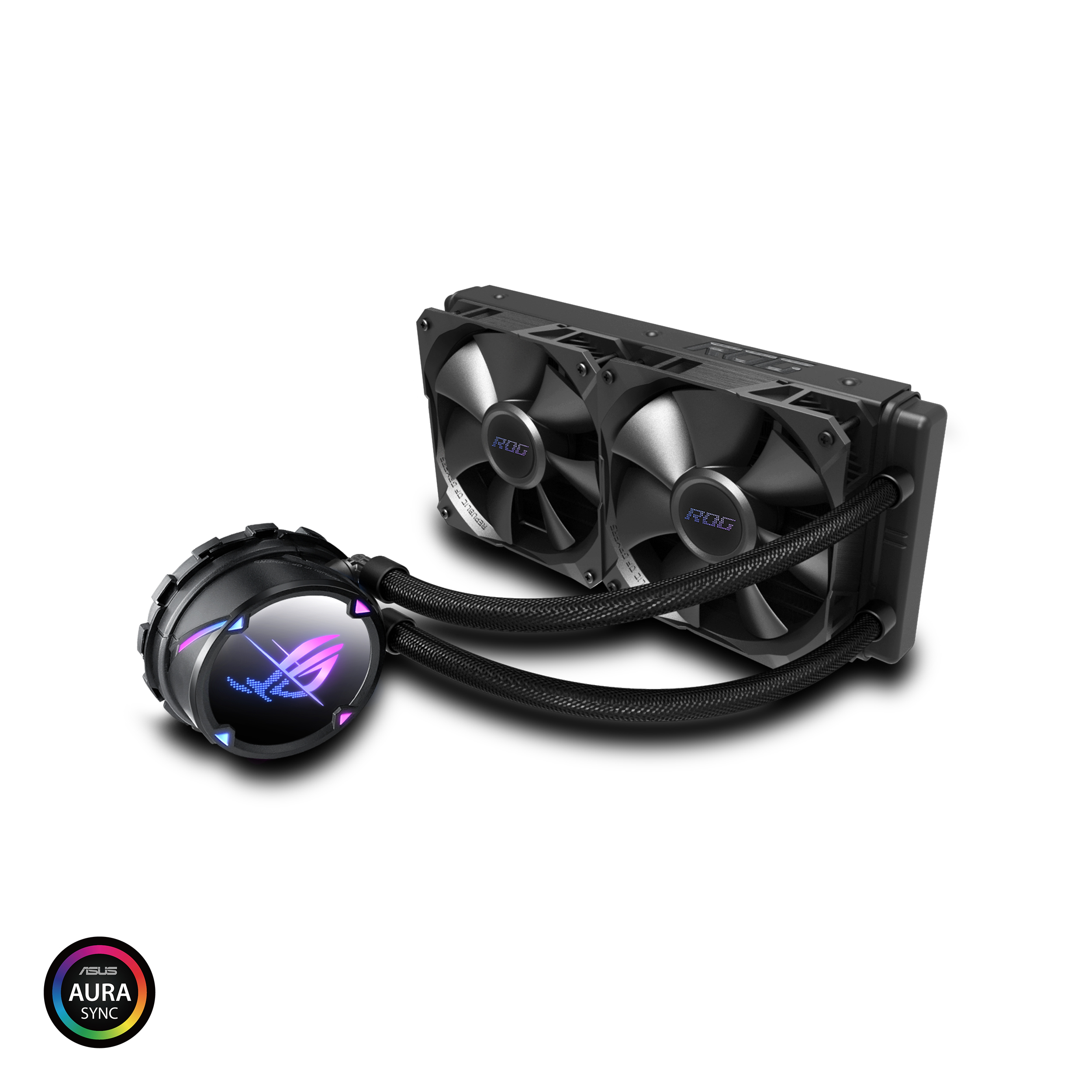 ASUS ROG Strix LC II 240 All-in-one AIO Liquid CPU Cooler 240mm Radiator(Open Box)