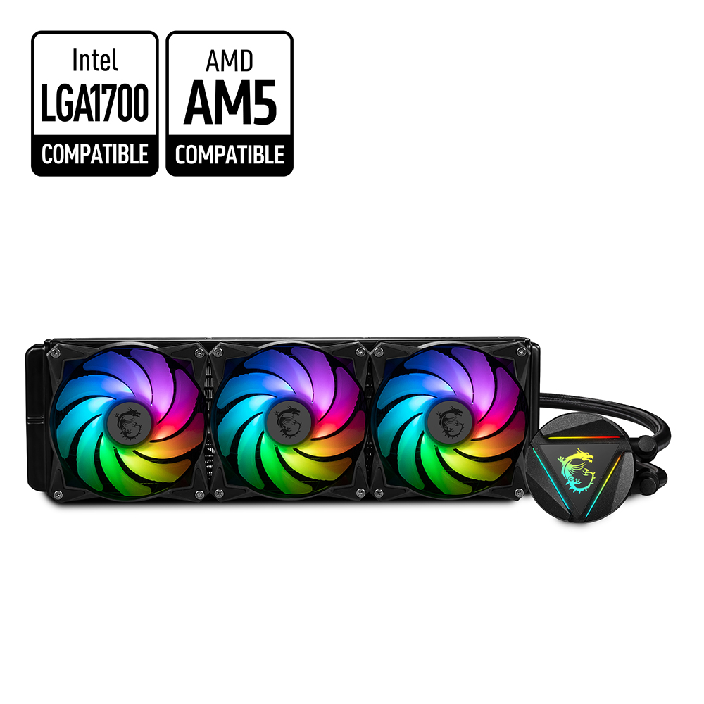 MSI MAG CoreLiquid 360R V2 360mm Liquid Cooler black(Open Box)