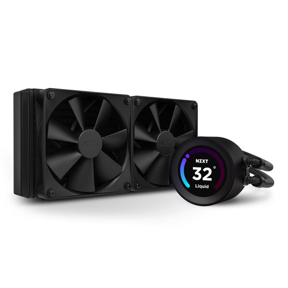 NZXT Kraken 240 Elite - 240mm AIO liquid cooler w/ Display and