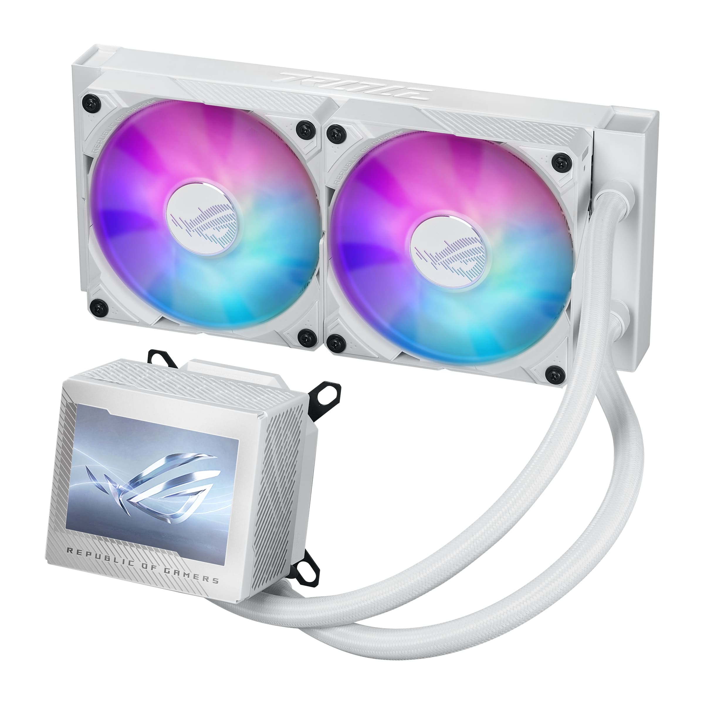 Asus ROG Ryujin III 240 ARGB AIO liquid CPU cooler - White(Open Box)
