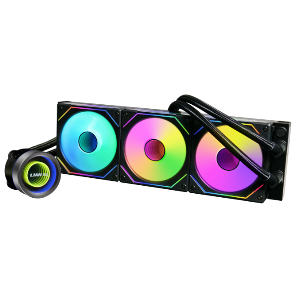 LIAN LI Galahad II Trinity SL-INF 360mm AIO Liquid CPU Cooler - Black