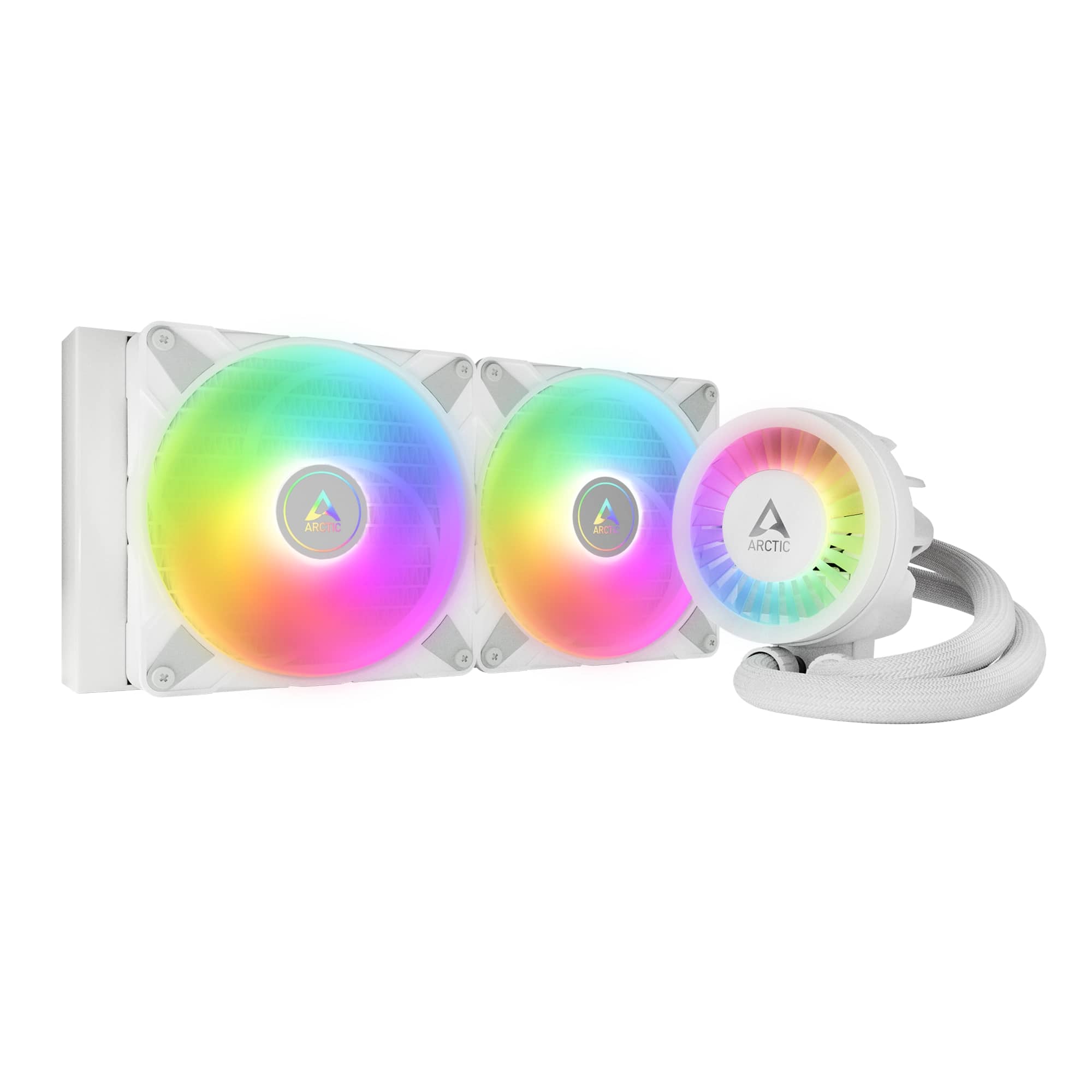 Arctic Liquid Freezer III 280 A-RGB AIO CPU Water Cooler, White