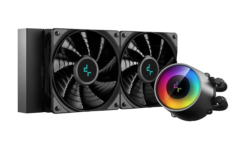 DeepCool Castle Castle 240 V2 240 mm Refroidisseur liquide Black