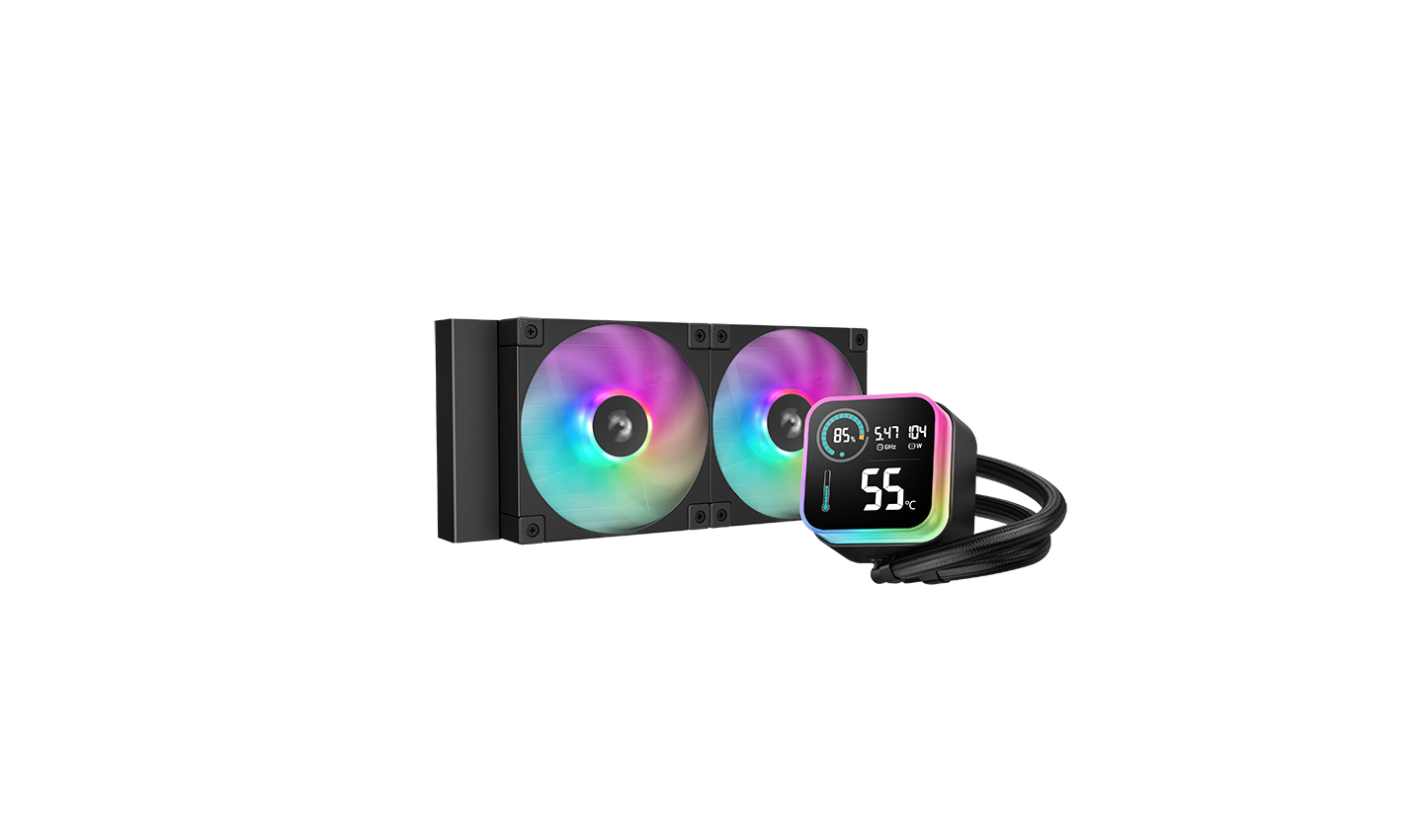 DeepCool LQ240 Liquid Cooler, 240mm, Black
