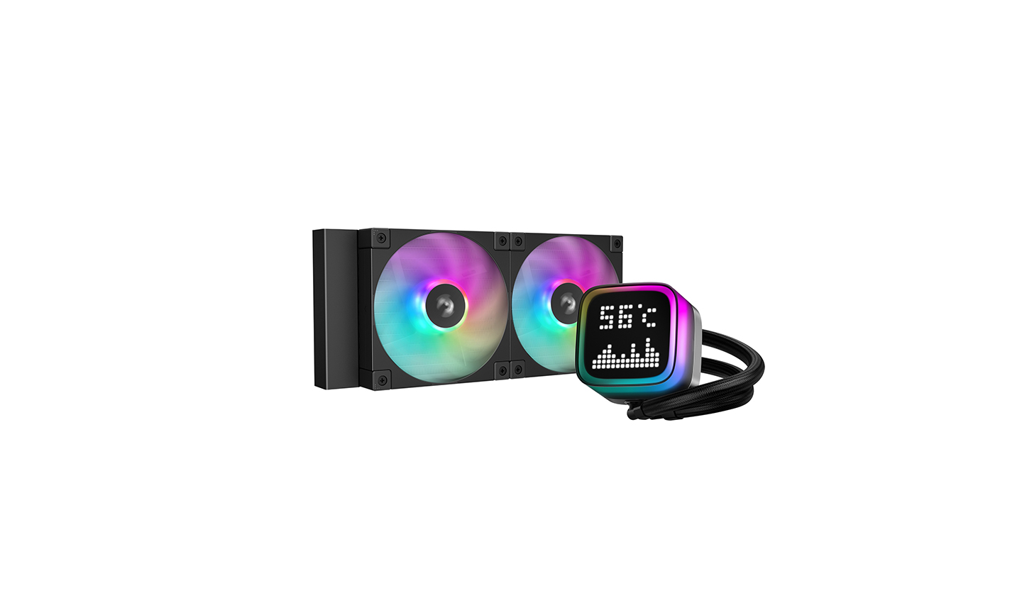 DeepCool LP240 Liquid Cooler, 240mm, Black
