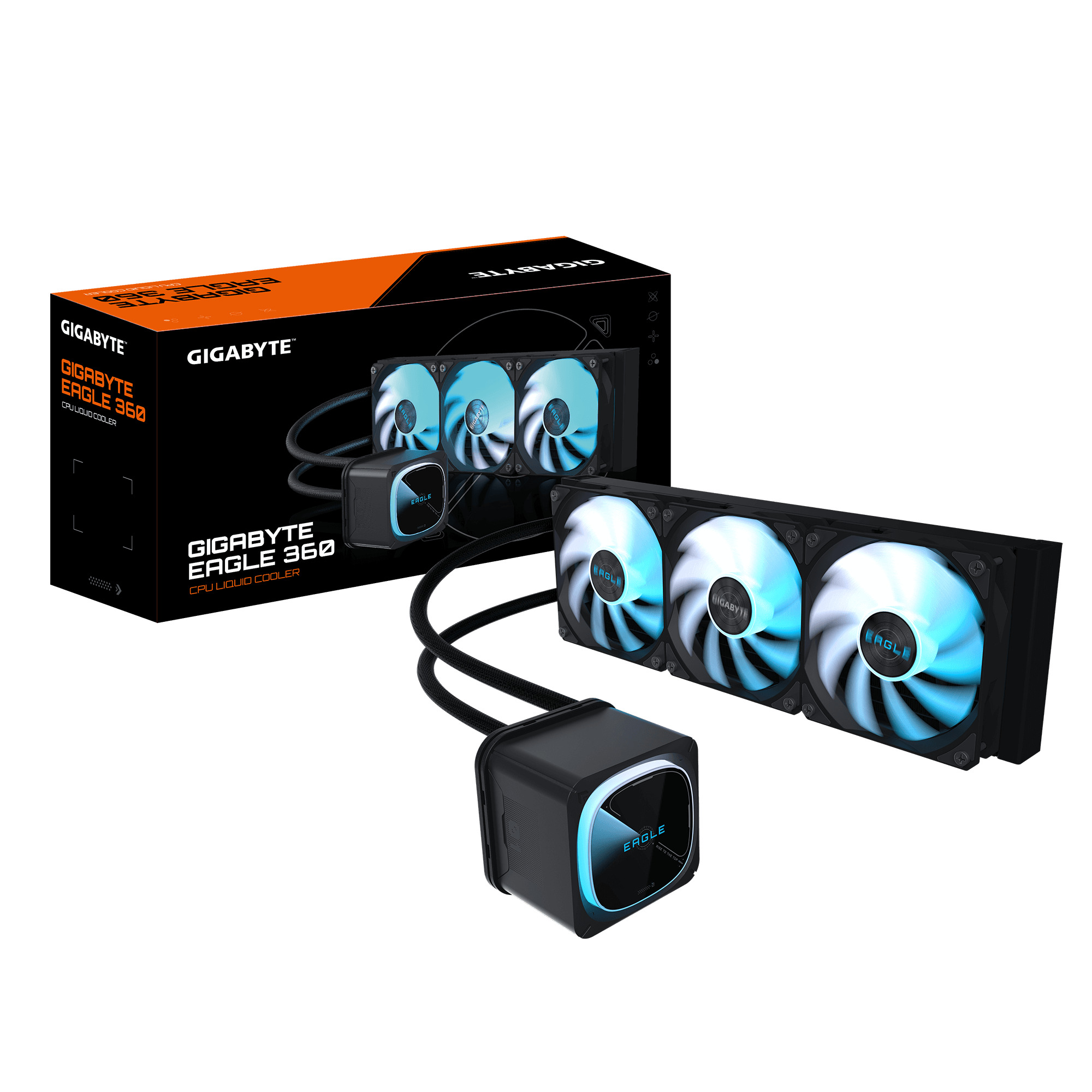 GIGABYTE EAGLE 360 360mm Liquid Cooler Black