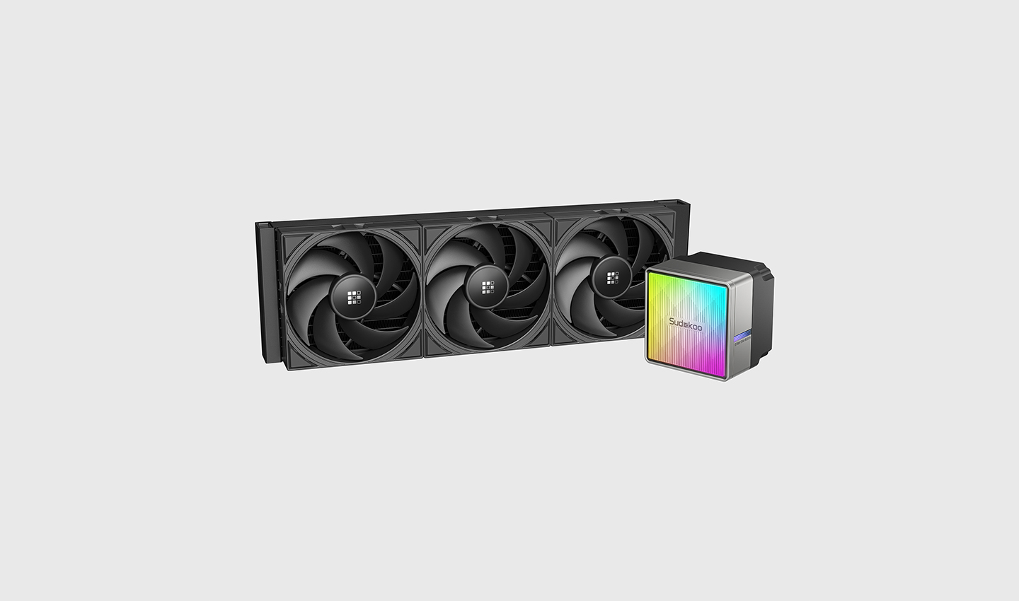 Sudokoo NEXAURA 360 Refroidisseur liquide Noir