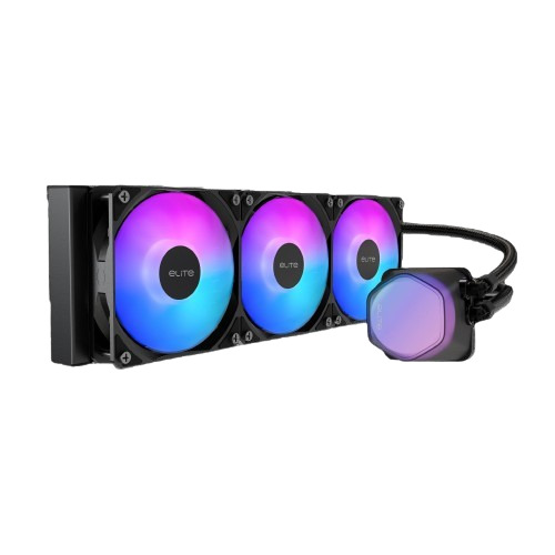 COOLER MASTER Elite Liquid 360 mm Refroidisseur liquide Noir