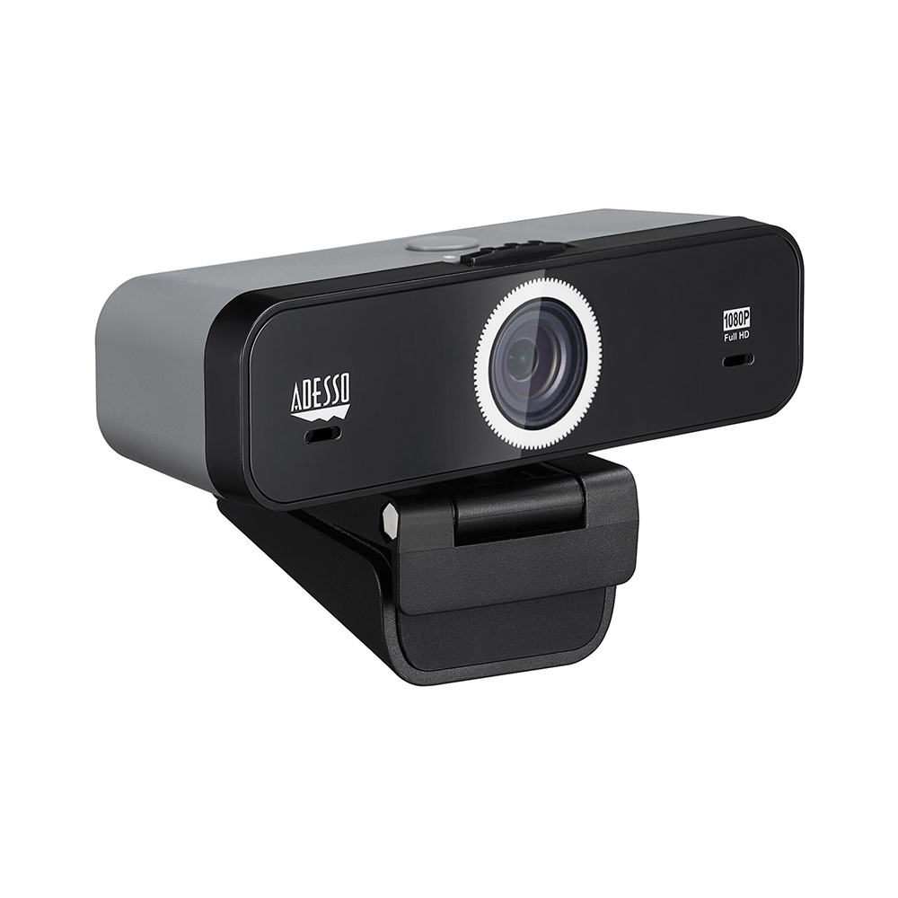 ADESSO Cybertrack K1 1080P HD Fixed Focus USB Webcam