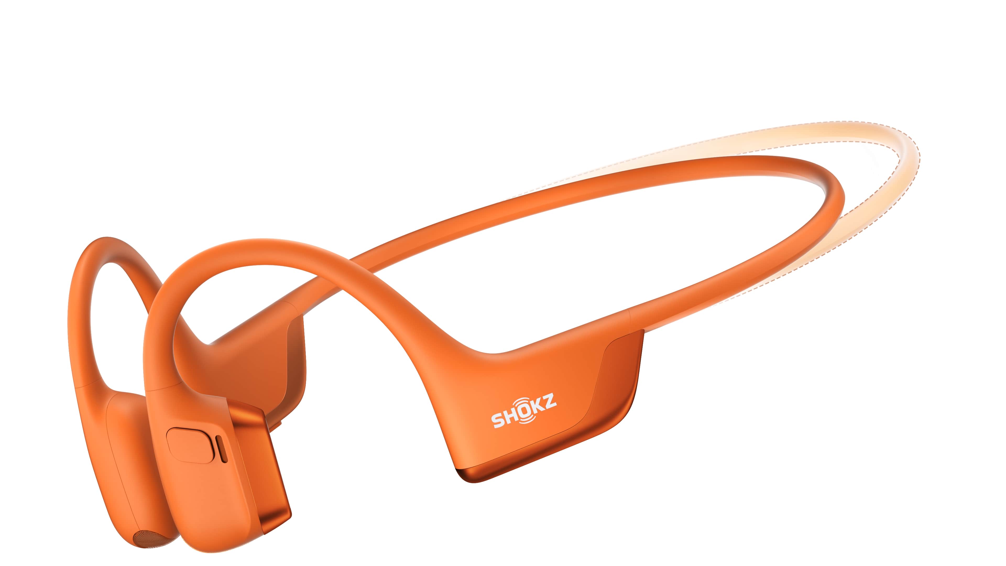 SHOKZ OpenRun PRO 2 Mini Écouteurs Sport à Conduction Osseuse, Orange