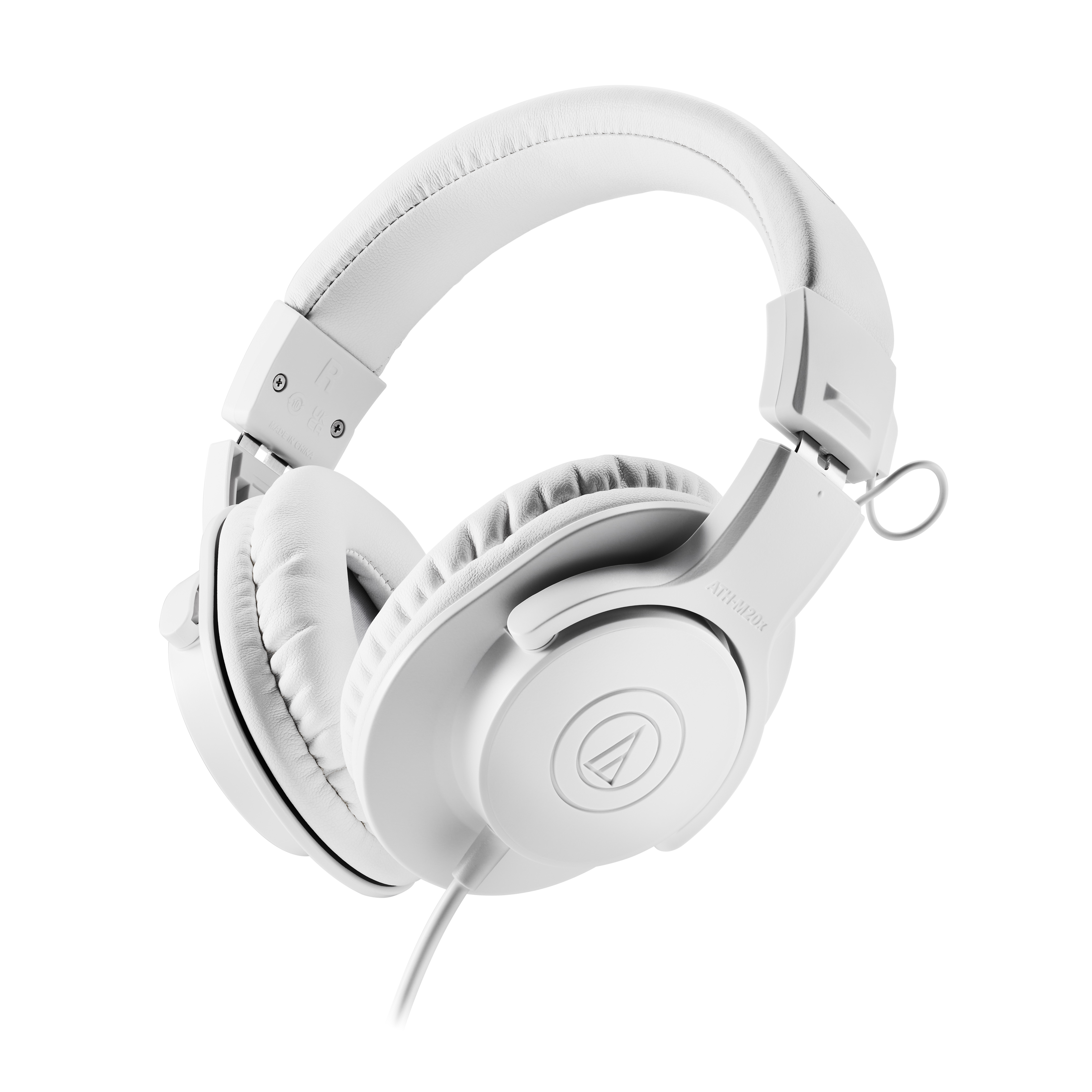 AUDIO TECHNICA ATH-M20x Monitor Headphones, White