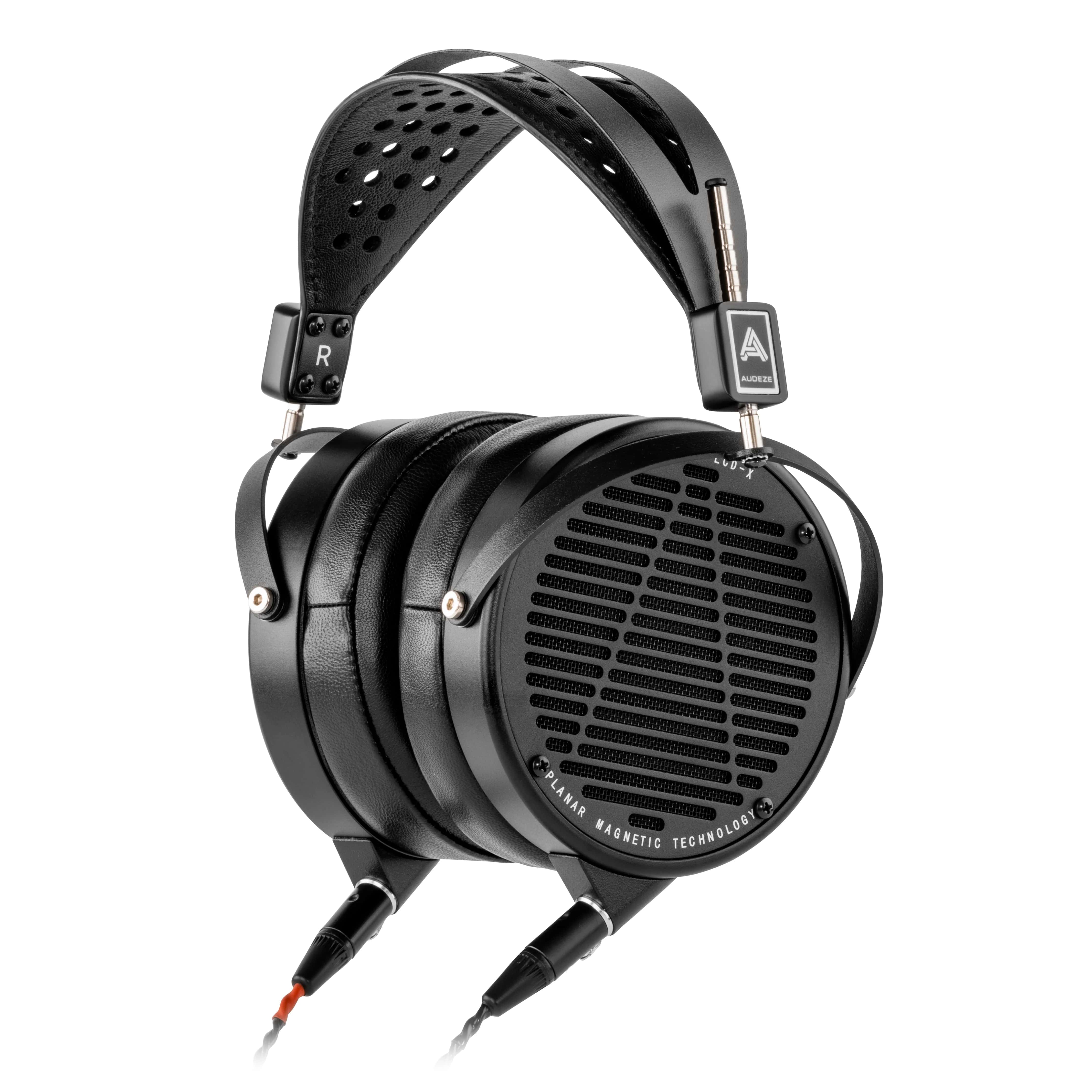 AUDEZE LCD-X Wired Open-Back Over-Ear Headphones, Black