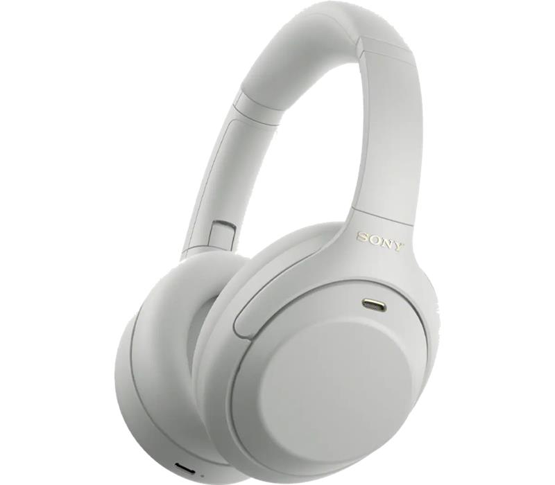 SONY Casque sans fil à réduction du bruit WH-1000XM4C, Platine d'argen