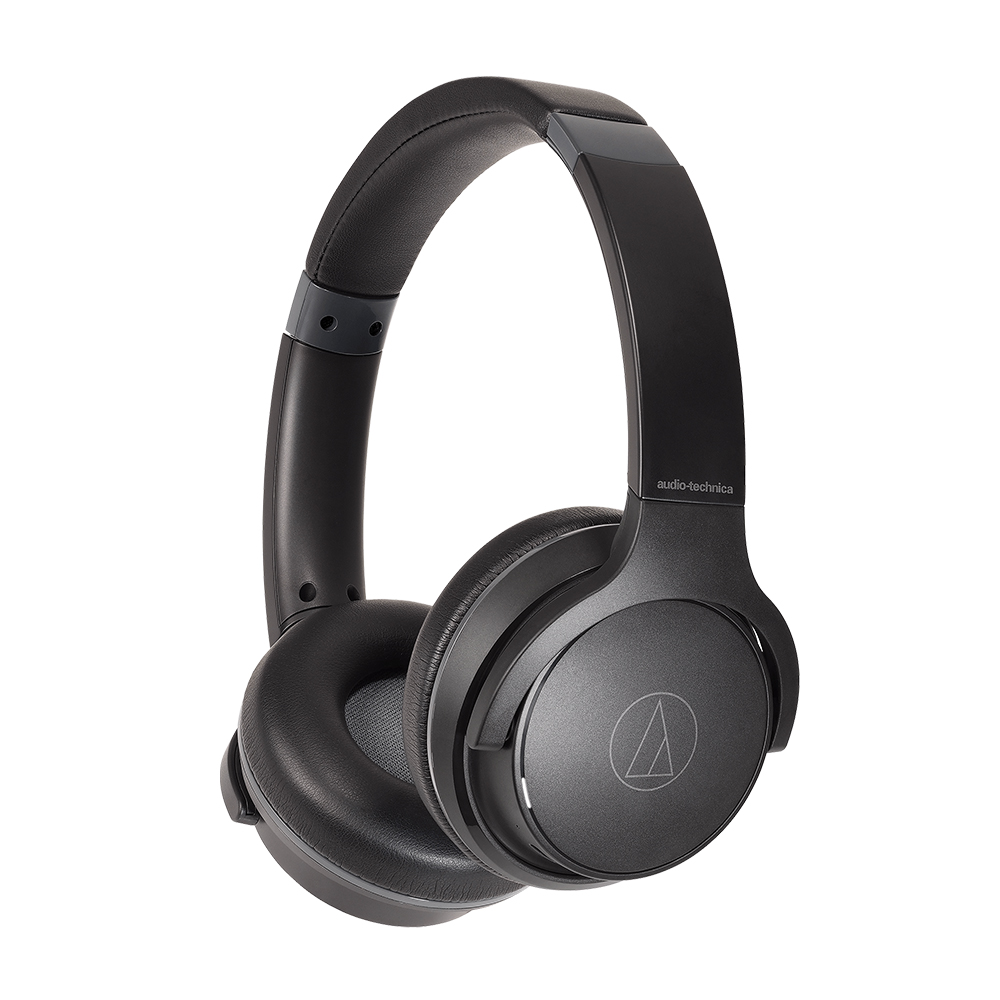 AUDIO-TECHNICA ATH-S220BT Wireless On-Ear Headphones, Black